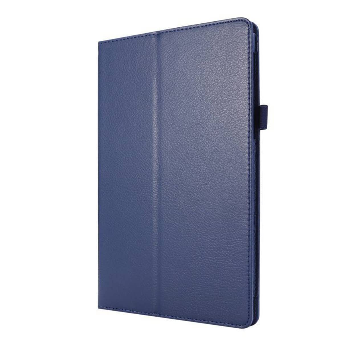 INSOLKIDON Compatible with Case for HONOR PAD 8 12 Inch tablet, Full Coverage Ultra Slim Lightweight leather Cover Case with Stand Shockproof Rugged Armoured with Auto Sleep/Wake (Navy blue)