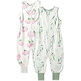 TotAha Toddler Sleep Sack with Legs, 0.5 TOG Light and Soft Baby Sleeping Bag, Walker Sleep Sack for Babies 12-24M, 2T-3T