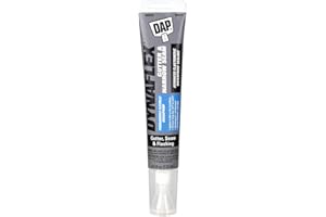 DAP Dynaflex Gutter & Narrow Seam Advanced Elastomeric Waterproofer, White, 4.5 Oz (7079818399)