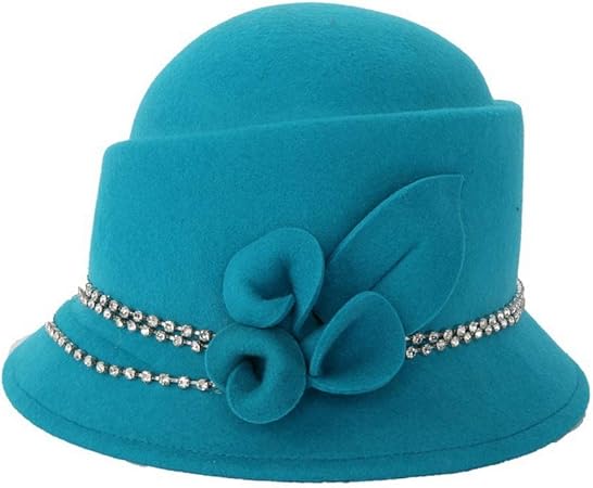 blue ladies hat