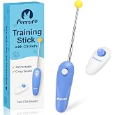 Cat Training Clicker Kit &ndash; Includes Finger Clicker and Target Stick &ndash; Perfect for Positive Reinforcement, Behavior &amp; Obedience Training Indoors &amp; Outdoors &ndash; Suitable for Dogs, Birds &amp; Small Pets