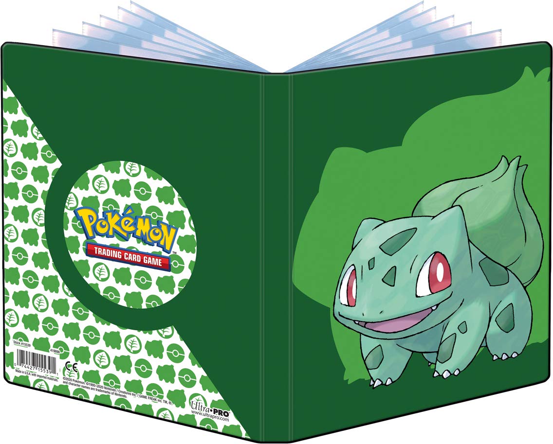 Ultra Pro | Pokemon Bulbasaur 4-Pocket Portfolio | Accessory