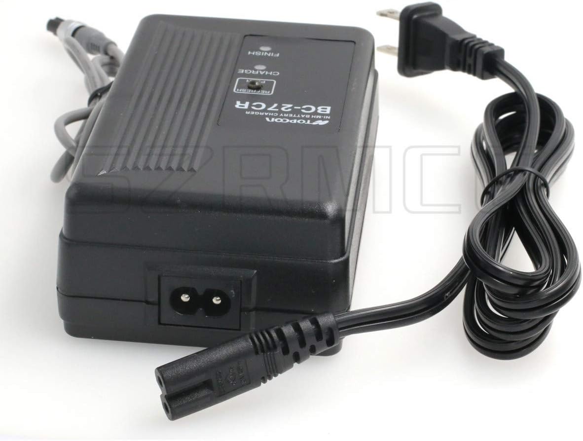 SZRMCC BC-27CR 3 Pin Female Plug Battery Charger forTotal Station BT-50Q BT-52Q and BT-52QA Batteries - Image 3