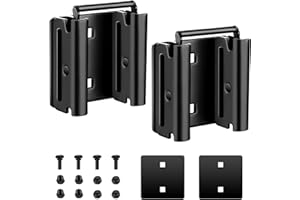 ONESNT 2 Pack E-Track Connector| E-Track Double Fittings for E Track Accessories for Enclosed|E-Track Tie-Down System for Secure Motorcycles, Cargo Loads, Bikes in Trailers, Pickups, Vans, Trucks