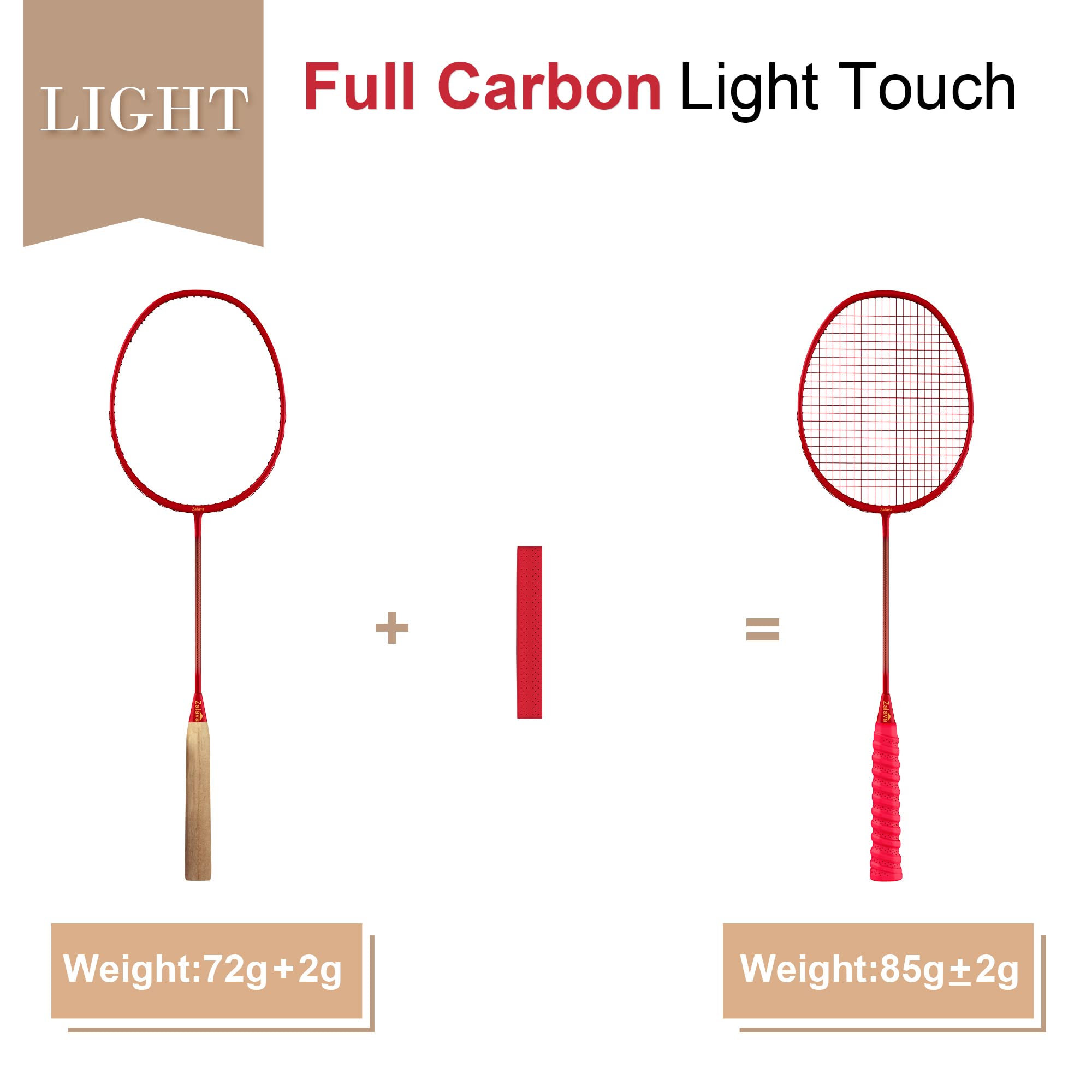 4 Pack Carbon Fiber Racquets With Shuttlecocks 4-Pack Carbon Fiber ...