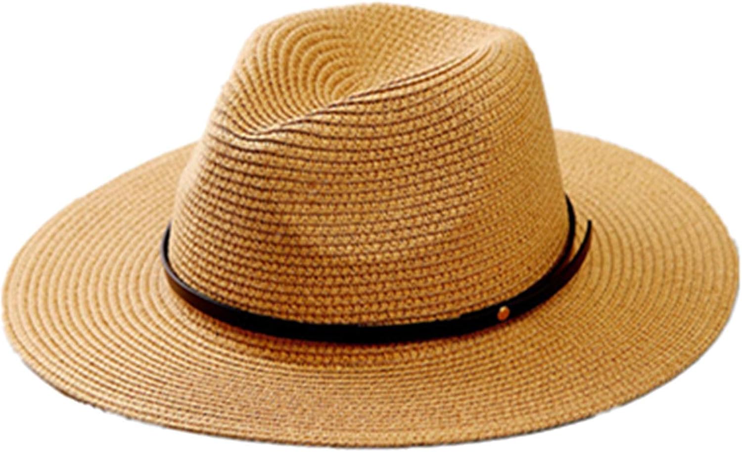 Strohhut Damen & Herren - Sonnenschutz Jazz Hut Für Sommer Und Strand