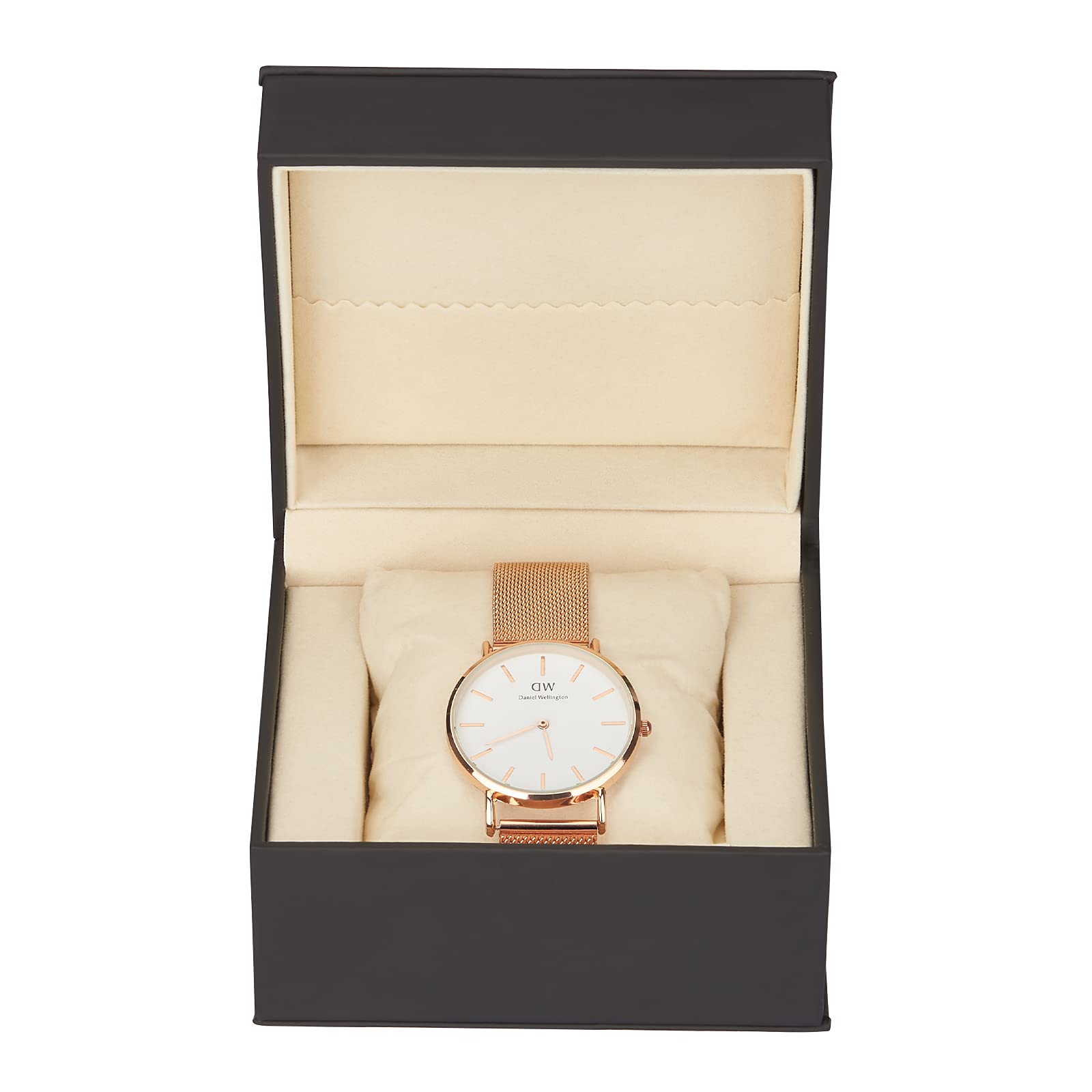 Luxury Black Single Watch Gift Box with Pillow PU Leather Wristwatch Display Case Organizer for Men