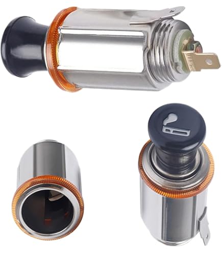 classic car cigarette lighter Amazon.com: United Pacific 28485 All-Metal Chrome Plated Deluxe Cigarette  Lighter, Fits Most Lighter Sockets, OE Replacement for Cigarette Lighters