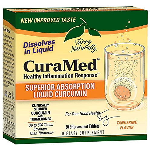 Terry Naturally Europharma CuraMed Effervescent Tablets 350mg - 30 Effervescent Tablets Terry Naturally Europharma CuraMed Effervescent Tablets 350mg - 30 Effervescent Tablets