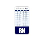 RN Badge Buddy Vertical w/Height & Weight