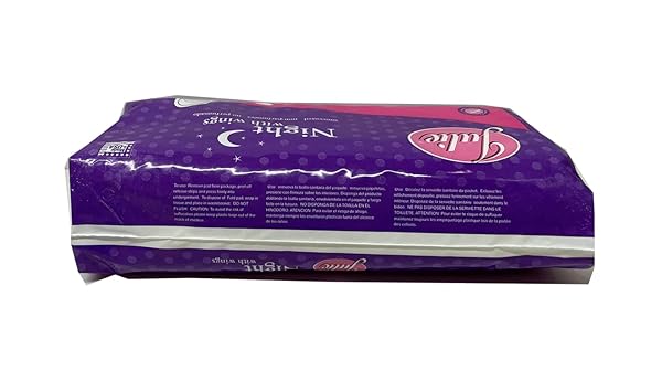 JULIE BRAND NITE MAXI PADS WITH WINGS CASE PACK 36