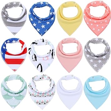 dribble bibs with plastic backing