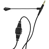 V-Moda BoomPro Microphone for Gaming &amp; Communication, Black