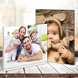 StickerdWall Personalised Canvas Photo Frame 31x21cm 12x8in A1 A4 view 8