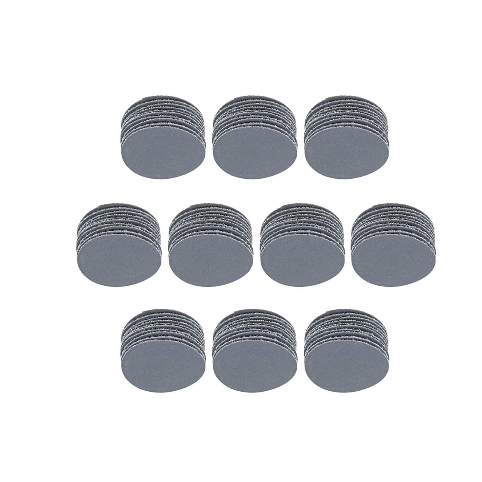 TA-VIGOR 100Pcs 25mm Wet and Dry Sanding Discs, 1200 Grit 1 Inch Hook and Loop Sandpaper Electrostatic Sand Planting Silicon Carbide Sanding Discs