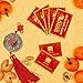 Frienda 2020 Chinese New Year Fortune Cards, Year of The Rat Party Scratch Off Fortune Games, Laminated Fortune Teller Cards (Style 2, 24 Pieces)