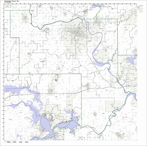 Muskogee Ok Zip Code Map Muskogee County, Oklahoma Ok Zip Code Map Not Laminated: Office Products -  Amazon