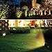 T-SUNRISE LED Landscape Spotlight 5W,1.8M US Plug,Decorative Lamp Lighting Landscape Garden Wall Yard Path Light with Stand Warm White 3000K,Pack of 2