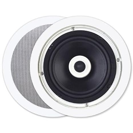 Nuvo Accentplus1 6 5 In In Ceiling Speakers Amazon Co Uk