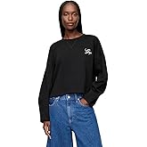 GAP Womens French Terry Fashion Logo Top