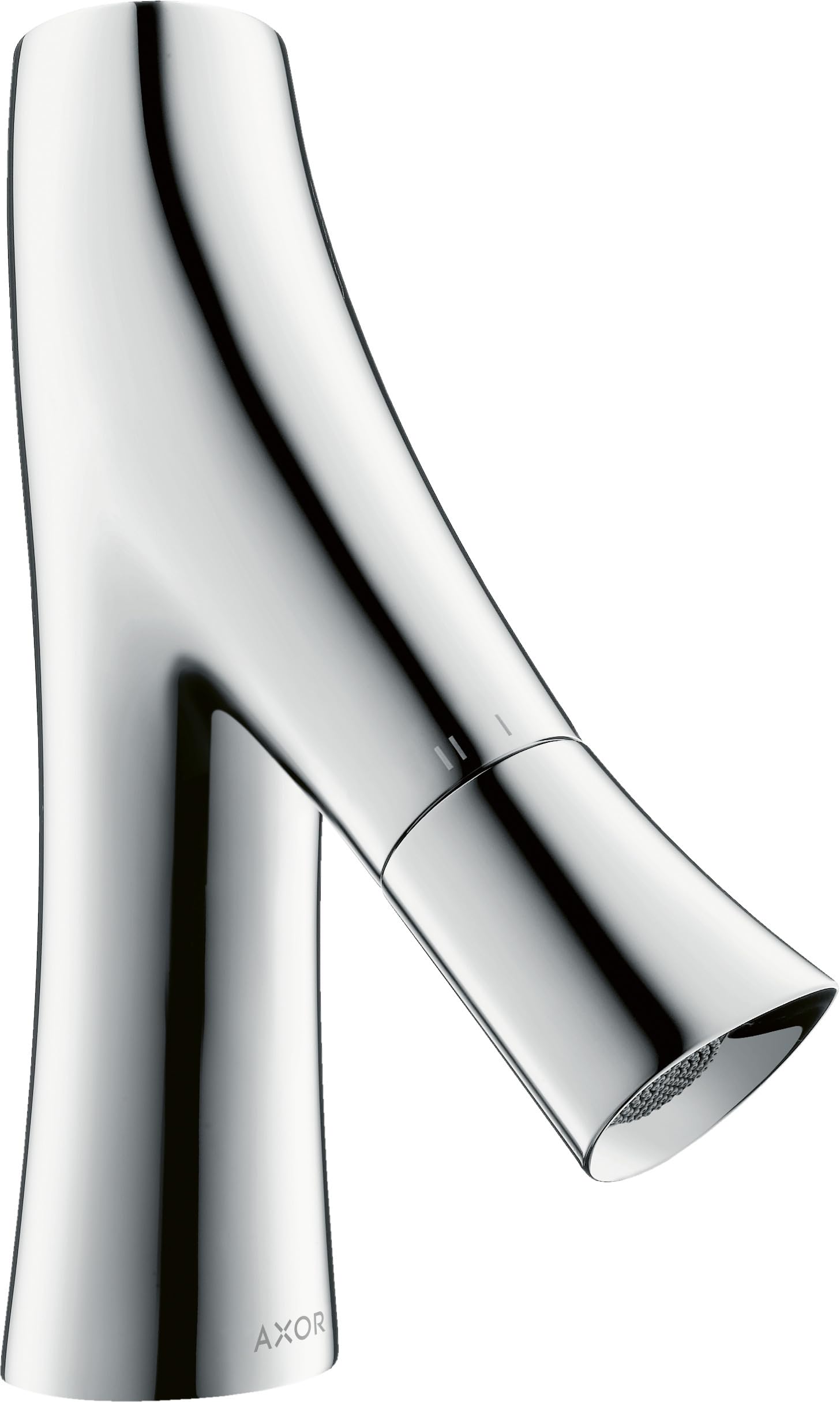 Axor hansgrohe Starck Organic Pillar Tap 50 Without Drain Fitting Colour: Chrome 12110000 Plated, Auslaufhöhe 50mm