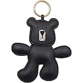 Fashin Bear Keychain, Cute Bears Charm for Purse Handbags Bag Accessories PU Key Charms