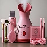 Facial Steamer Spa Kit with Complimentary 17 Tools | Valentines Gift | Face Steamer with Towel Warmer & Humidifier Mode| Self Care Gifts, Spa Gifts - Valentine Gifts for Women - Galentines Day Gifts