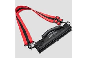 Linkslite Ultra-Lightweight Golf Carry Bag – Compact 5-Club Design w/Adjustable Padded Strap – Built-in Tee Holders, Durable & Portable for Walking Golfers, Driving Range, Practice Sessions