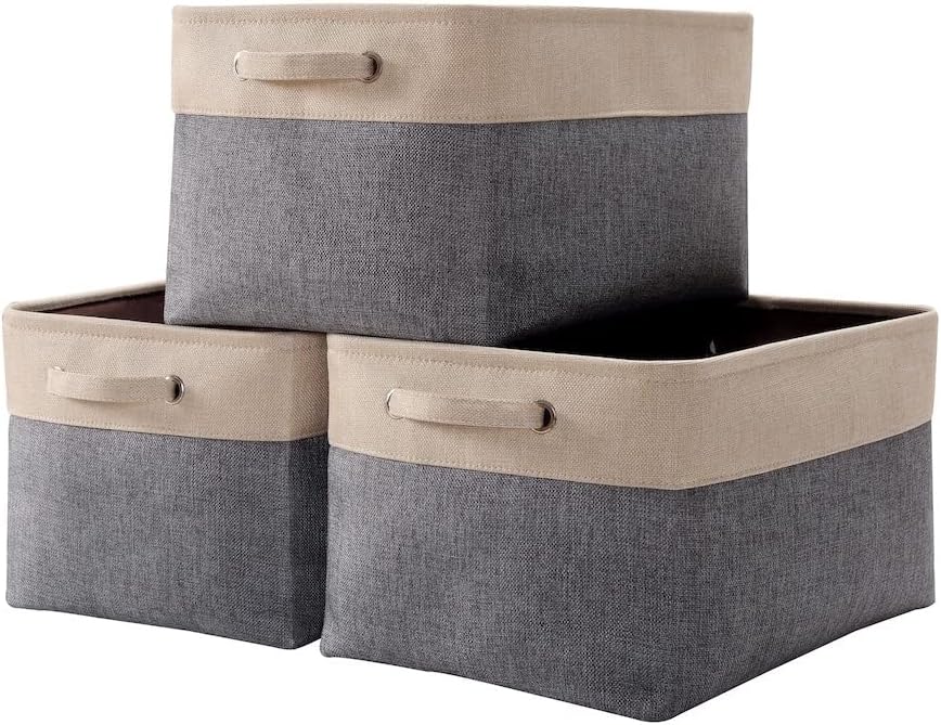 Storage Bins Extra Large Fabric Storage Basket for Shelves