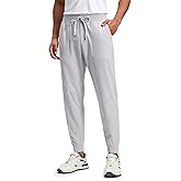 CRZ YOGA All Day Comfy Pull-On Golf Joggers for Men 28"/30"/32" - Quick Dry Lightweight Work Casual Pants with Pockets