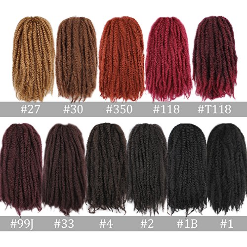 Long Marley 40 Inches Kinky Twist Kanekalon Premium Synthetic