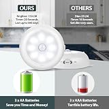 BLS BLS-86 AA Battery Powered Lights Motion Sensor Indoor Under Cabinet Pack of view 4