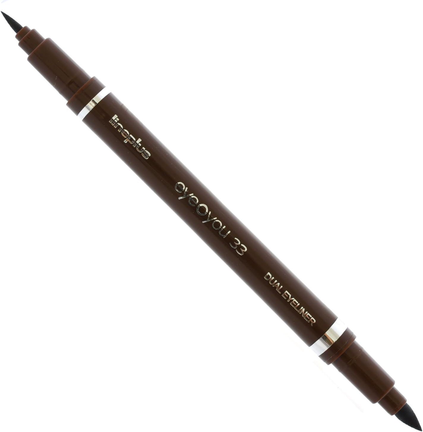 Eyeoyou Waterproof Long Lasting Dual Pen Eyeliner (Brown)
