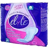 Elyte Cotton Incontinence Pads, Super, Case/120 (4/30s)