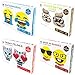 The Works Bundle: All 4 Foamworks 3D Emoji Model Foam Puzzles, Including Waterworks, Deuces on the Loose, Made in Shades, and Frisky Felines