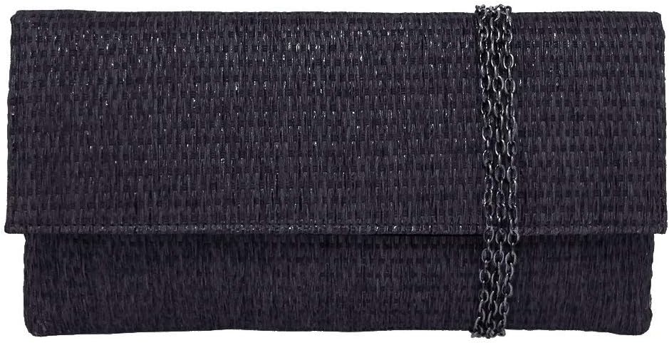 Raffia Straw Clutch