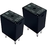 2Pcs 5810-0760 12VDC 4-Pin 35A Automotive Relay，Easy Install