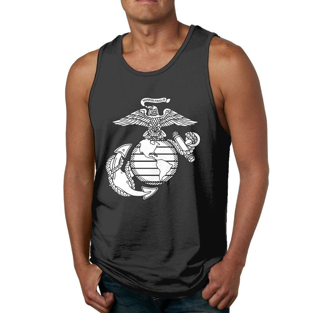 -scale Eagle Globe Anchor Usmc Corps Tank Tops Ness T-shirts