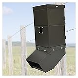 ECOTRIC Livestock Feeder with Waterproof Cover and