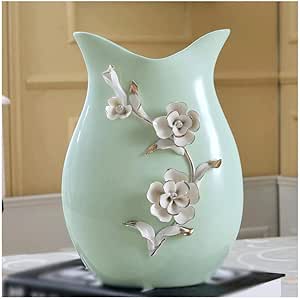 Jarrón Jardinera Estilo Europeo Cerámica Porcelana Moderna