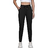 Blaosn 7/8 Dress Golf Pants Women Workout Athletic Sweatpants with Pockets Work Track Lounge Casual Jogger Yoga Leggings