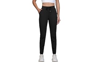 Blaosn 7/8 Dress Golf Pants Women Workout Athletic Sweatpants with Pockets Work Track Lounge Casual Jogger Yoga Leggings