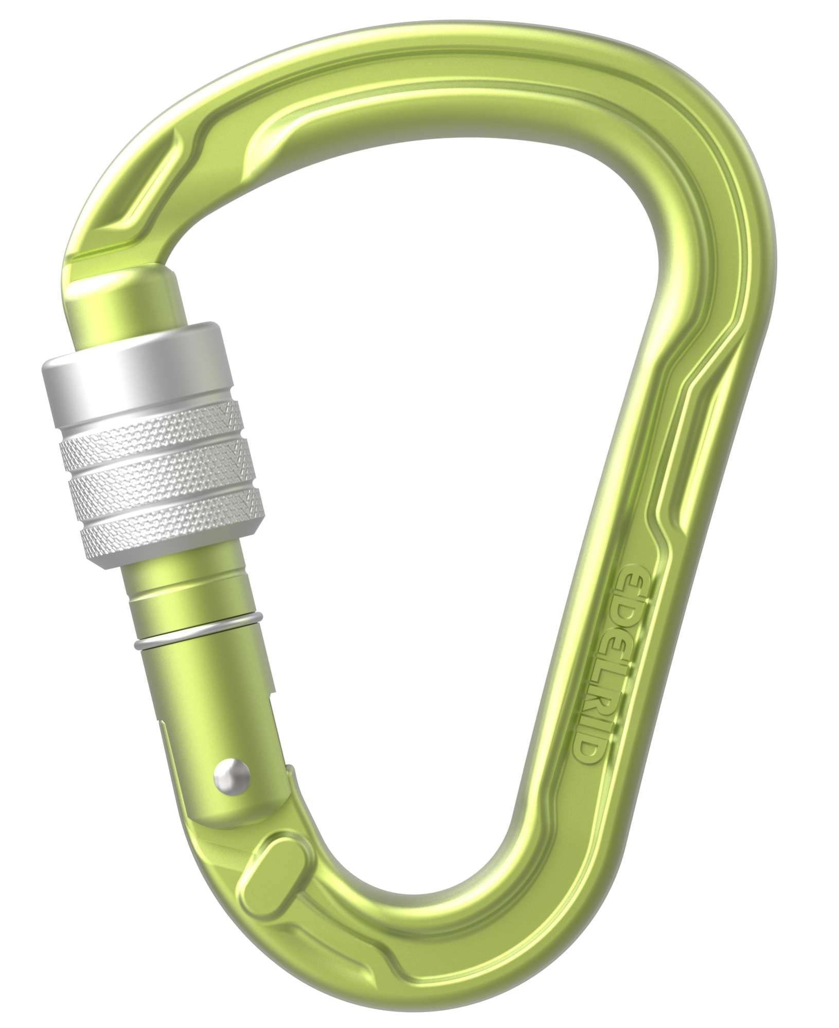 EDELRID Unisex - Adult HMS Strike Screw Carabiner, Oasis, One Size