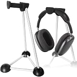 Headphone Stand, Desktop Headset Holder, Desk Earphone Stand, Gaming Headsets, for SteelSeries/Logitech/HyperX/Sony/Beats/Sennheiser/Anker/Xbox, and All Headphones.(Red) (Black)