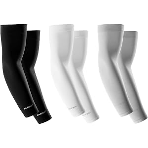 SOUTHPORT Arm Sleeve, Cooling UPF 50+ UV Sun Protection Sports Compression for Men/Women Arm Sleeves