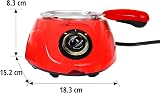Koolatron Total Chef Chocolate Melting Pot 8.8 oz Fondue Set Red view 6