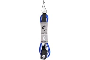 Culture Supply Surfboard Surf Leash (6 Sizes - 5 Colors): 6ft Comp | 6 ft Reg | 7ft | 8ft | 9ft | 10ft
