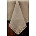 Birsppy Olivia's Heartland Deluxe Burlap Natural Tan Table Cloth (60