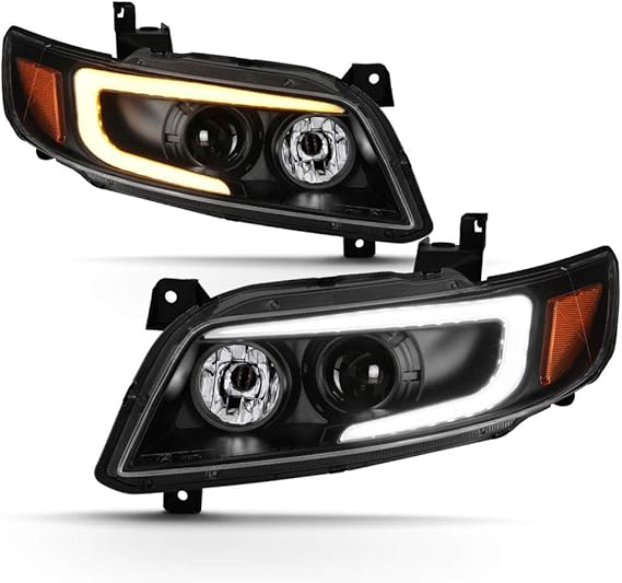ACANII For 20032008 Infiniti FX35 FX45 Black LED DRL