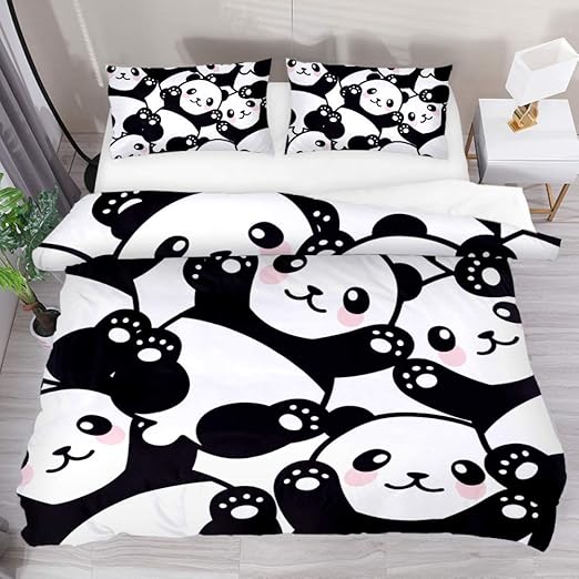 panda baby bedding